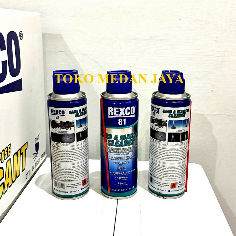 REXCO 81 CARB & INJECTOR CLEANER 300 ML REXCO 81