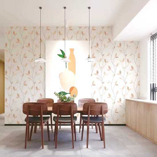 Wallpaper Dinding Sticker Ukrn (45 Cm X 10 M) - Per Roll. [1kg Bisa 2 Roll)