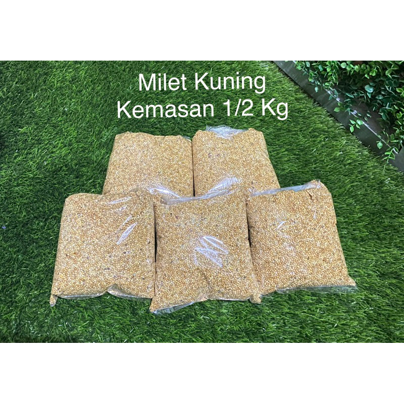 Pakan burung milet 1/2kg