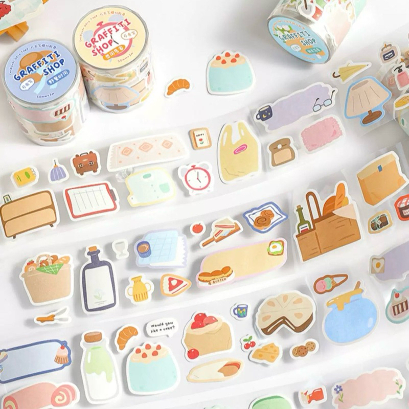 

{ SAMPLE } GRAFFITI SHOP STICKER PER LOOP