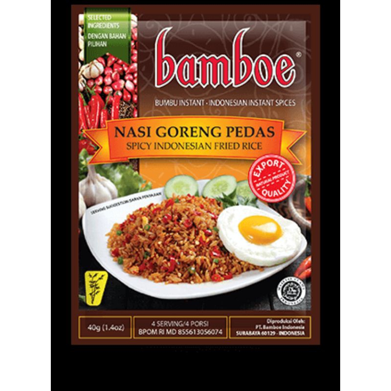 

bamboe nasi goreng pedas 40gr