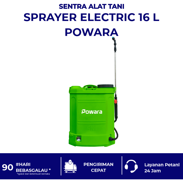 Baru Sprayer Elektrik Knapsack Powara