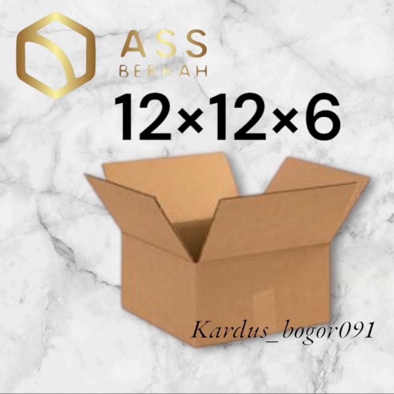 

kardus box packing 12×12×6