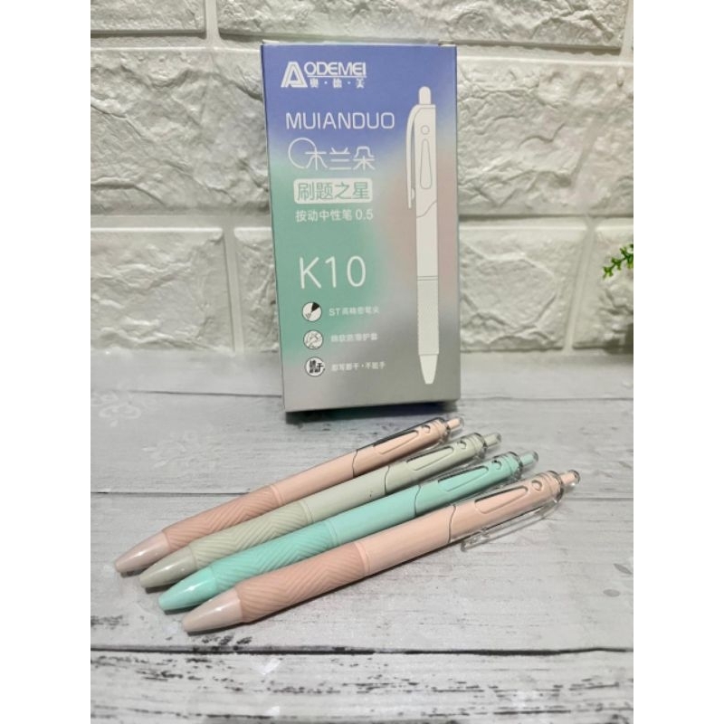 

PULPEN GEL K10 AODEMEI CETREK/12 PCS