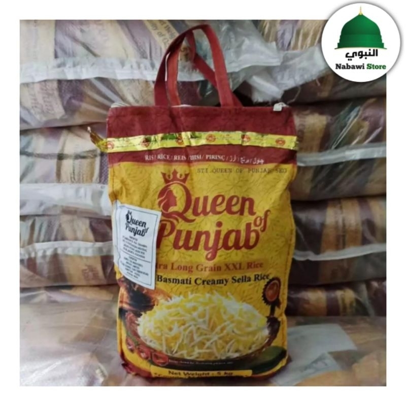 

Beras Basmati Queen Punjab - Beras Arab Beras Nasi Biryani 5 kg