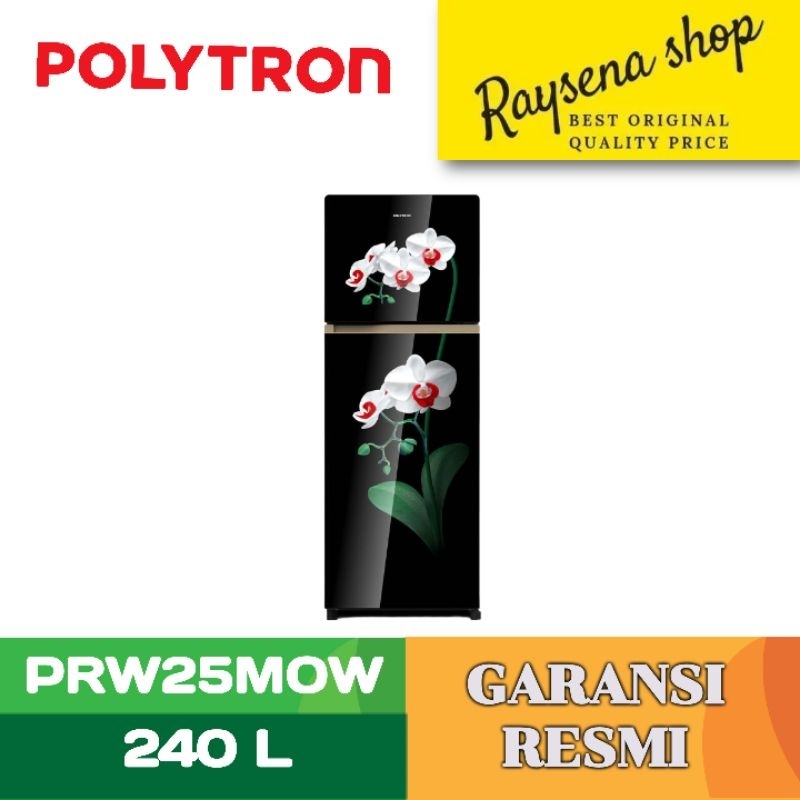 POLYTRON KULKAS 2 PINTU KECIL SMALL 2 DOOR REFRIGERATOR PRW25MOW