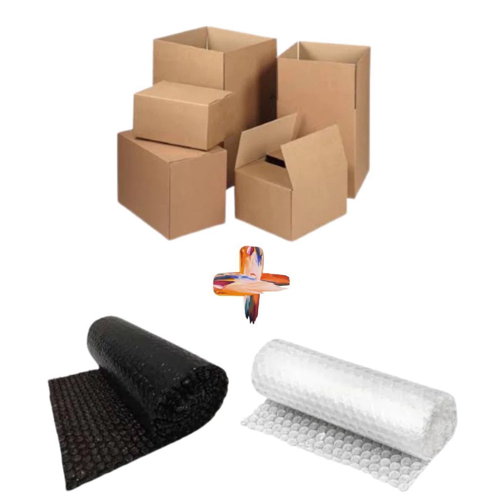 

Tambahan Packing Bubble Wrap / Extra Bubble Wrap & Kardus