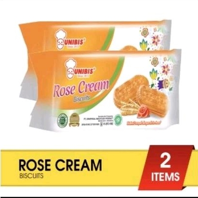 

(2 BUNGKUS) UNIBIS ROSE CREAM 208 GR