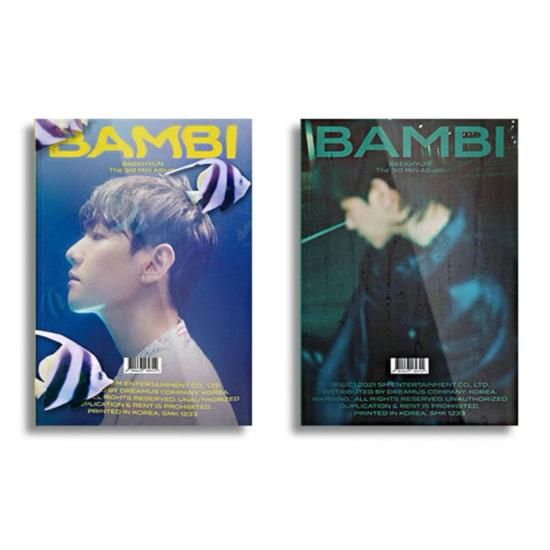 [SEALED] Album Baekhyun Bambi Photobook PB Bambi Night Rain Ver.