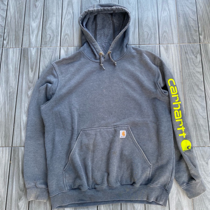 hoodie carhartt spell out L original