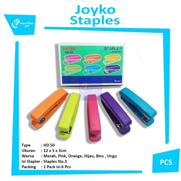

FANTASTIS Stapler Staples Besar HD5 Pcs