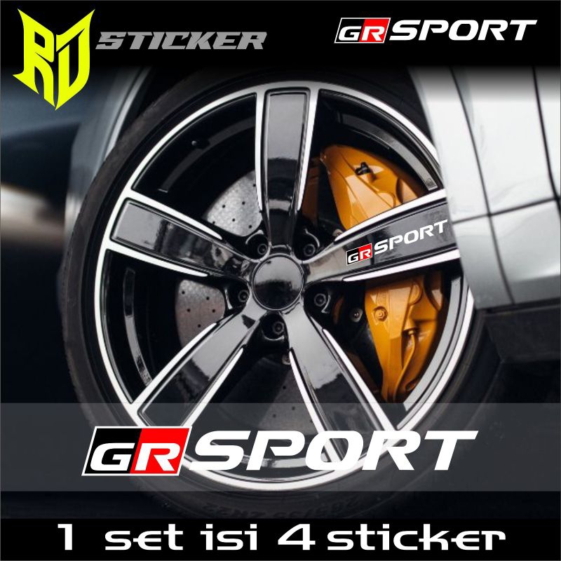 sticker GR sport. sticker velg GR sport