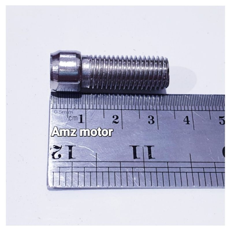 BAUT L6 DUDUKAN DRAT SPION VARIASI M10X25/M10X30 DRAT ULIR PUTAR KANAN/DRAT ULIR PUTAR KIRI