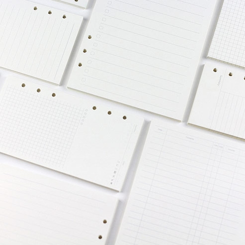 Kertas Loose Leaf 6 Ring -  Binder Paper A6 A5
