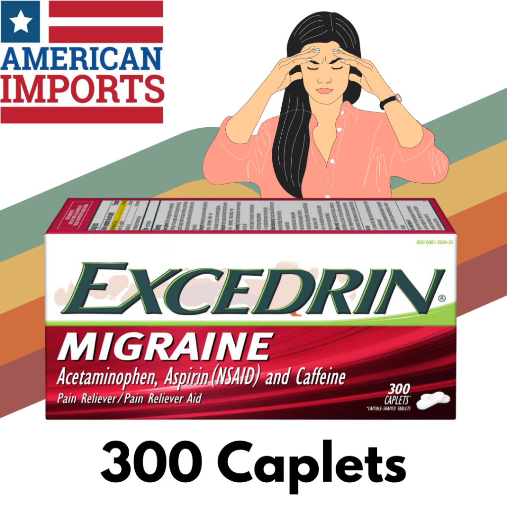 Excedrin for Migraine Pain Relief - 300 Caplets