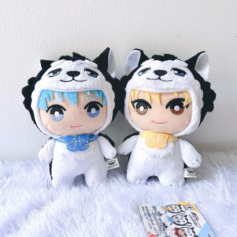 Kuroko no Basket Nuigurumi CROSS COLORS Tetsuya 2 ver. Plush Mascot - Kise Ryouta Kuroko Tetsuya Plu