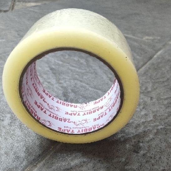 

1 Pcs Lakban Bening Ukuran 45 mm x 100 yard