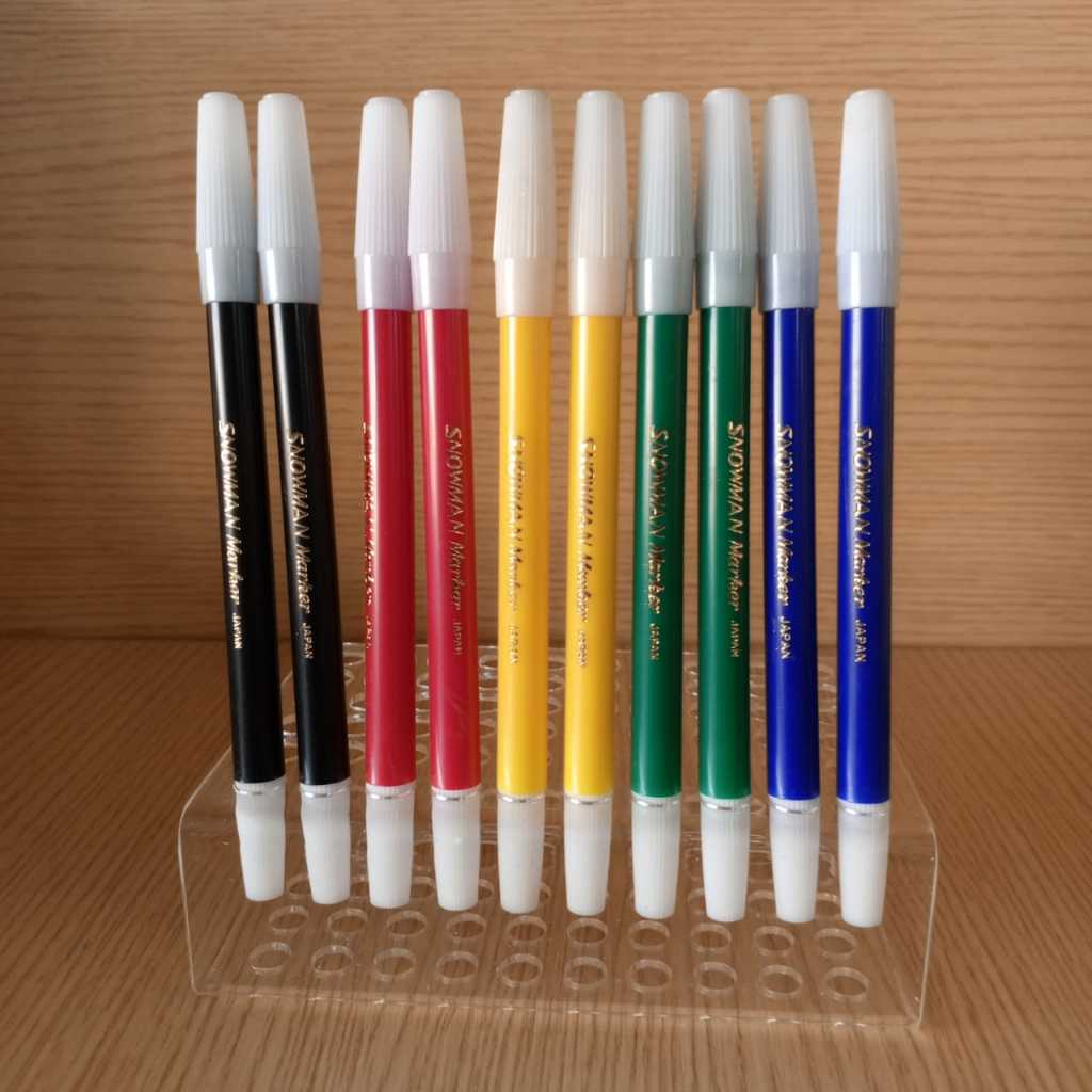 

Spidol Snowman Marker Kecil (Hitam/Biru/Merah)