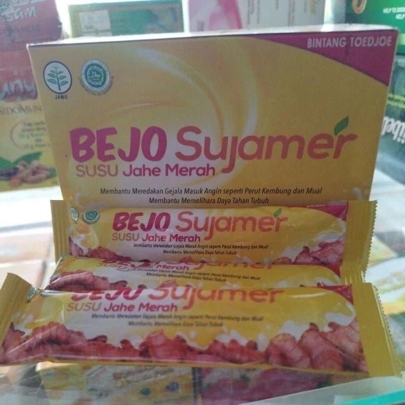 

Bejo Sujamer / Susu Jahe Merah per sachet