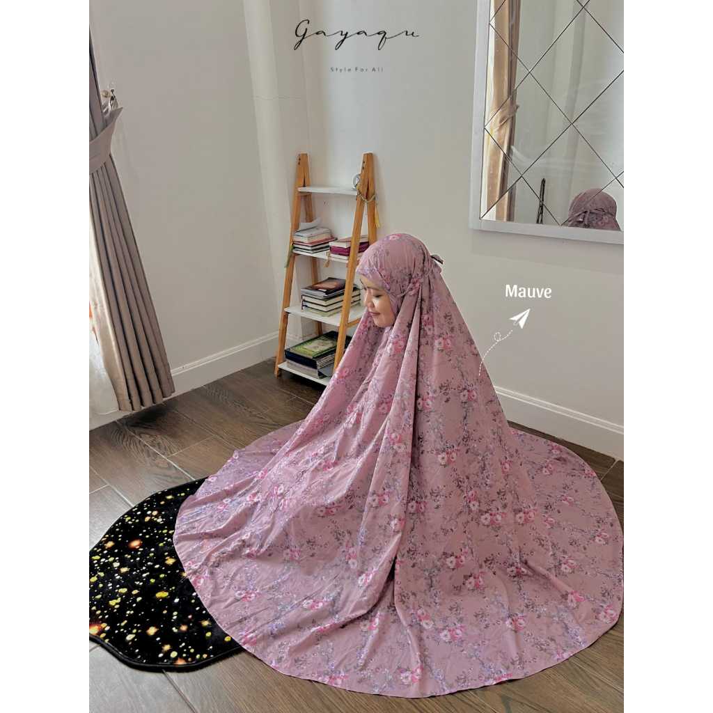 MUKENA TRAVEL FLOWER GAYAQU MUKENA TRAVEL MINI