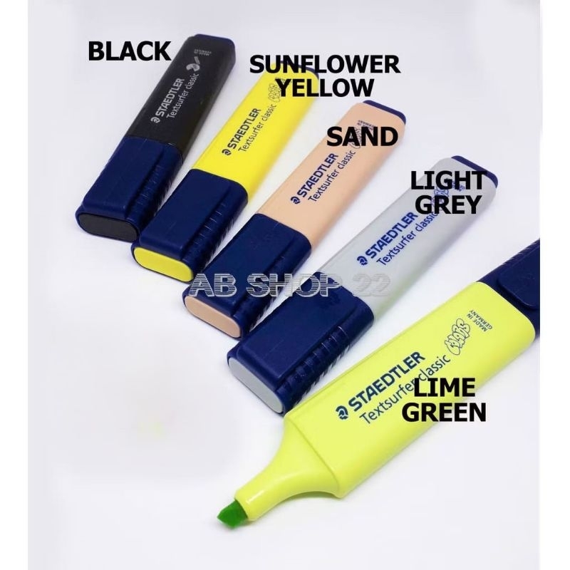 

Staedtler Highlighter Penanda Berwarna 364