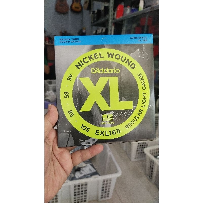Senar Bass Daddario 4 Senar Bass Daddario EXL165 Senar Bass Daddario 45 - 105