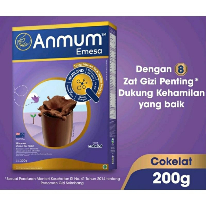 

Anmum Emesa Coklat 200gr