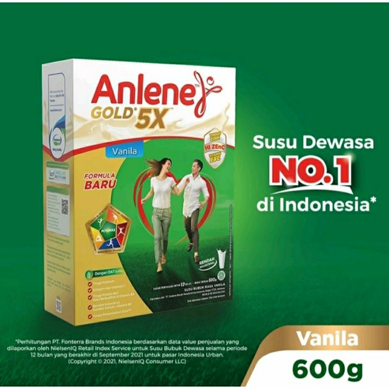 

Anlene Gold Vanila 5X 600gr