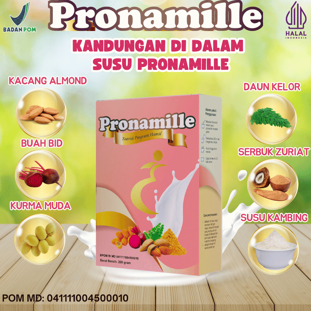 Susu Program Kehamilan  PROMIL Membantu Menyuburkan Kandungan Wanita Hingga TRIMESTER 1&2