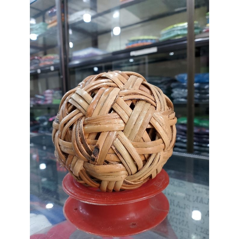 Bola Takraw Rotan Asli