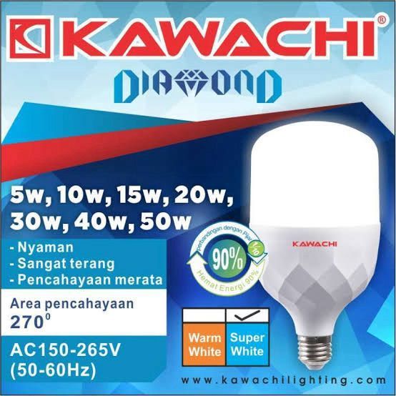BOLA LED KAWACHI 40 W / 50 W / 80 W