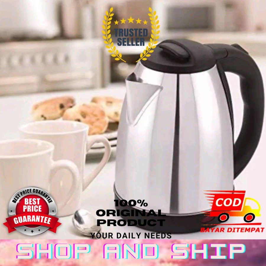 Teko Pemanas Serbaguna / Teko Kopi / Teko Teh / Low Watt ORIGINAL SAS