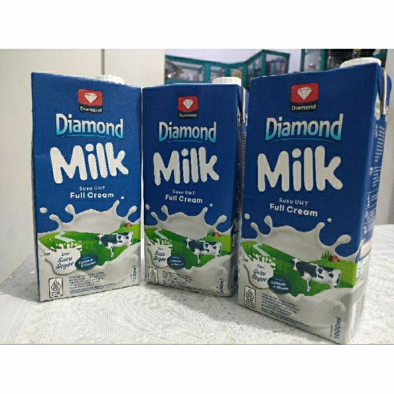 

Diamond susu uht 1 liter full cream