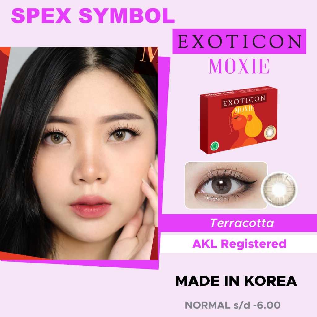 Spex Symbol Softlens Moxie ( Varian Terracotta ) by EXOTICON