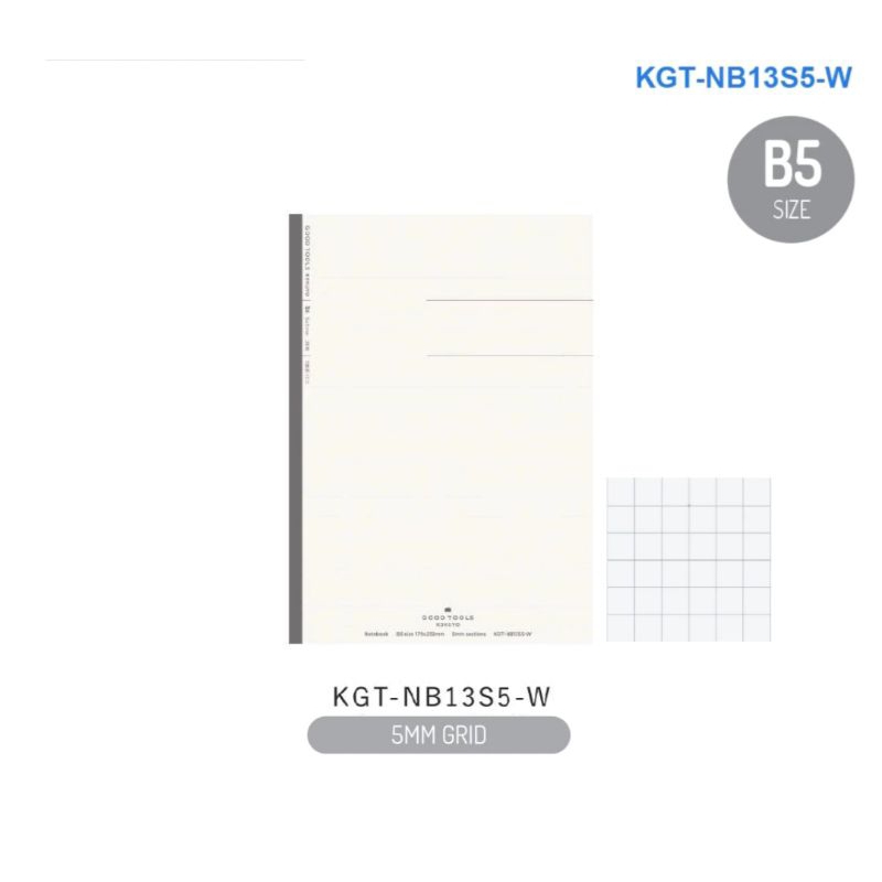 

KOKUYO NOTEBOOK GOOD TOOLS B5 5MM GRID