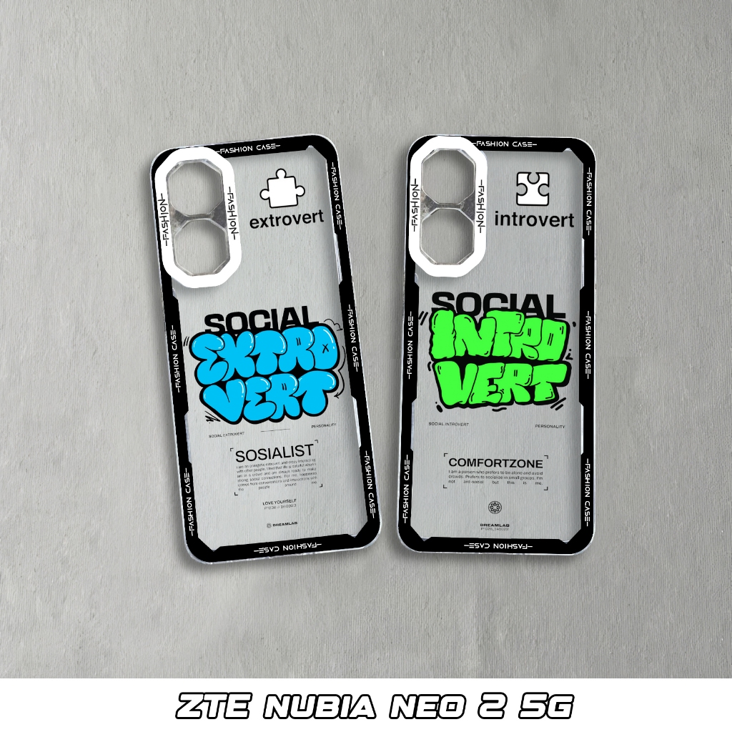 Softcase Bening Untuk Hp Zte Nubia Neo 2 5G - Zte Nubia Neo 5G Softcase Fashion Case [HH-1114]