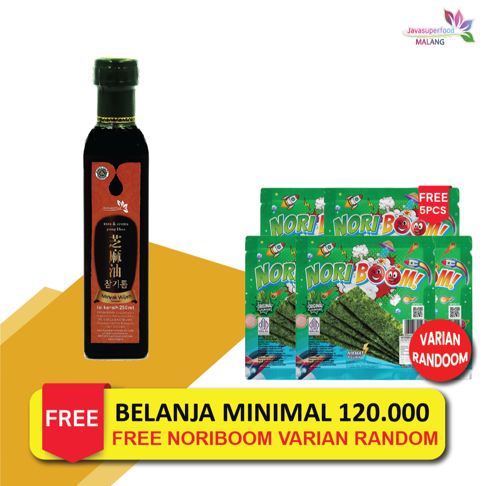 

MINYAK WIJEN JAVA SUPER FOOD 250 ML / SESAME OIL JAPAN