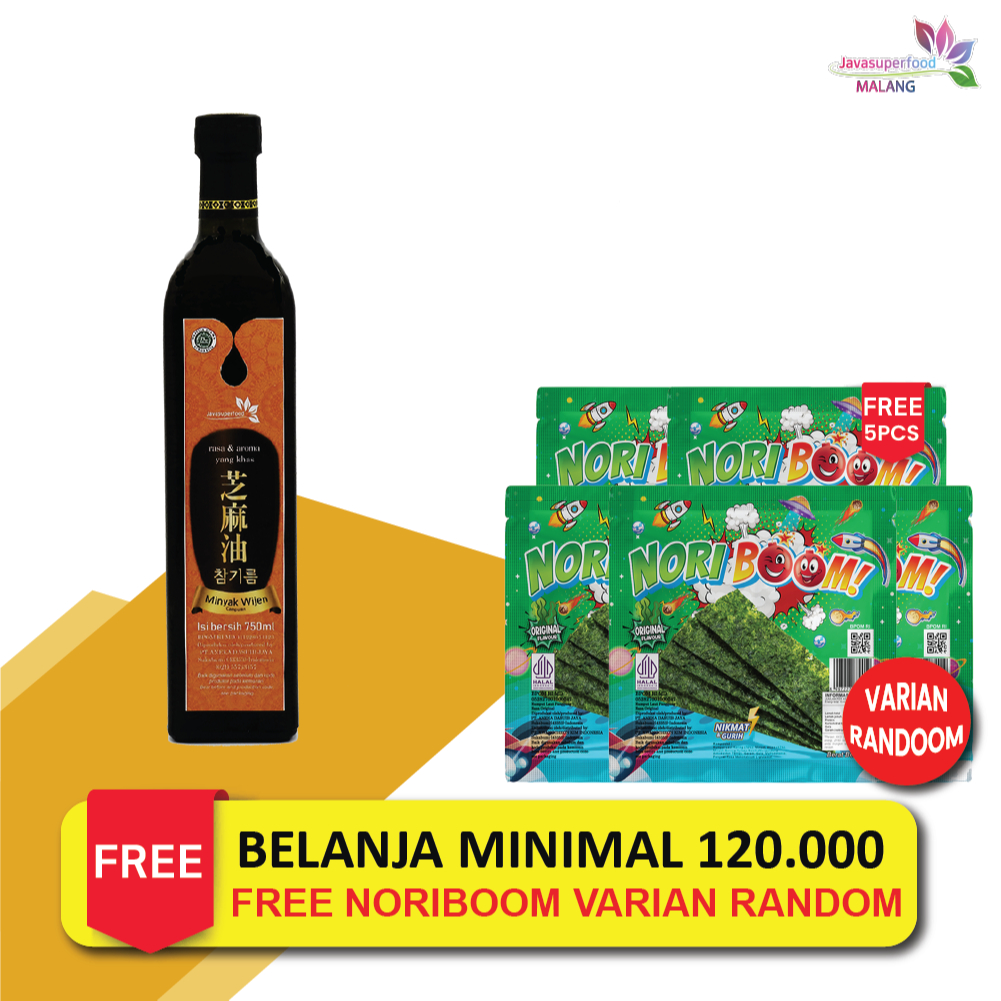 

MINYAK WIJEN JAVA SUPER FOOD 750 ML/ SESAME OIL JAPAN