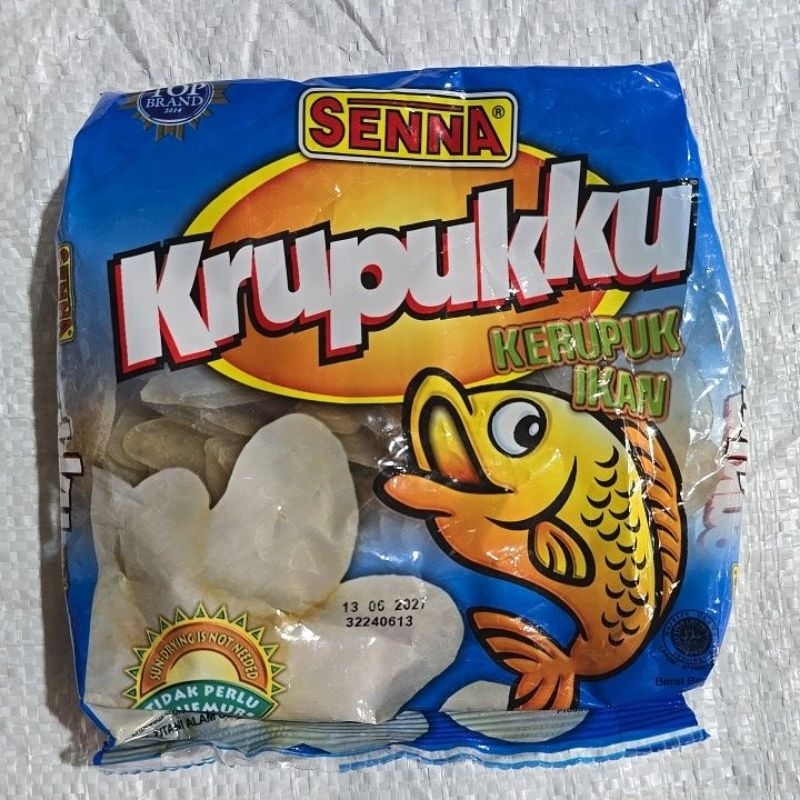 

Krupukku kerupuk ikan senna 200g