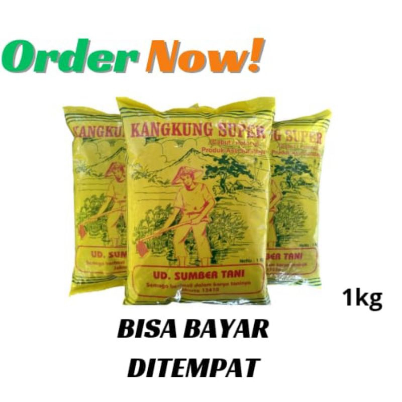 

Bibit Benih Kangkung Kuning Super Paktani 1kg UD sumber tani