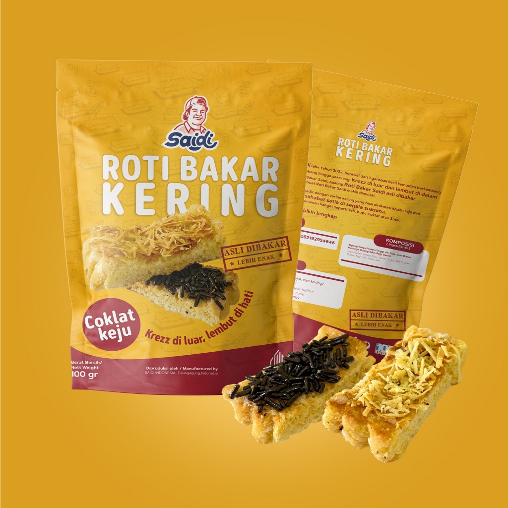 

Roti Bakar Kering Saidi Roti Kering Roti Bakar Bagelan Roti Bakar 100gr