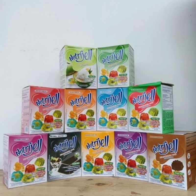 

nutrijell powder jelly powder jeli serbuk instan
