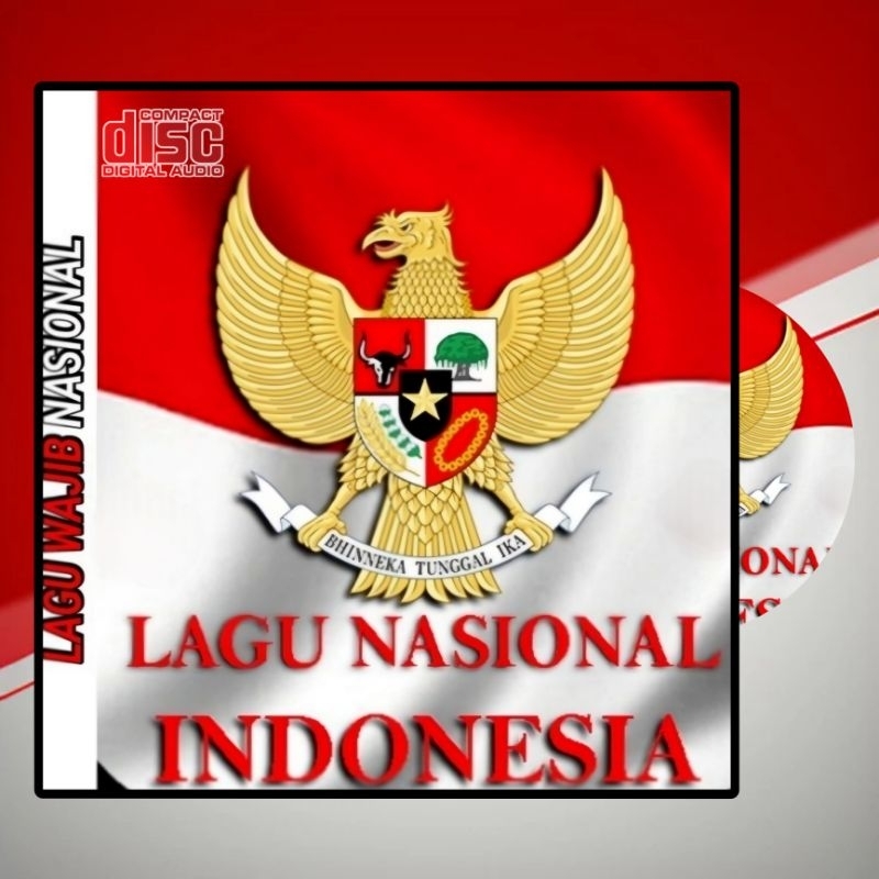 Kaset CD Lagu Nasional Indonesia - CD Lagu Kemerdekaan Indonesia - CD Musik Indonesia Raya - CD Mobi