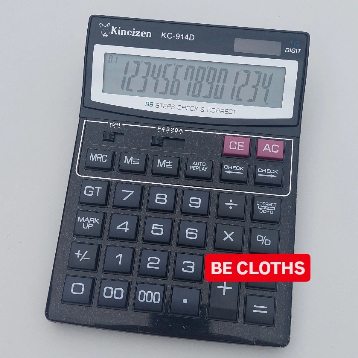 

Kincizen KC 914D Kalkulator Check Correct Desktop Kantor 14 DIgits KC 914