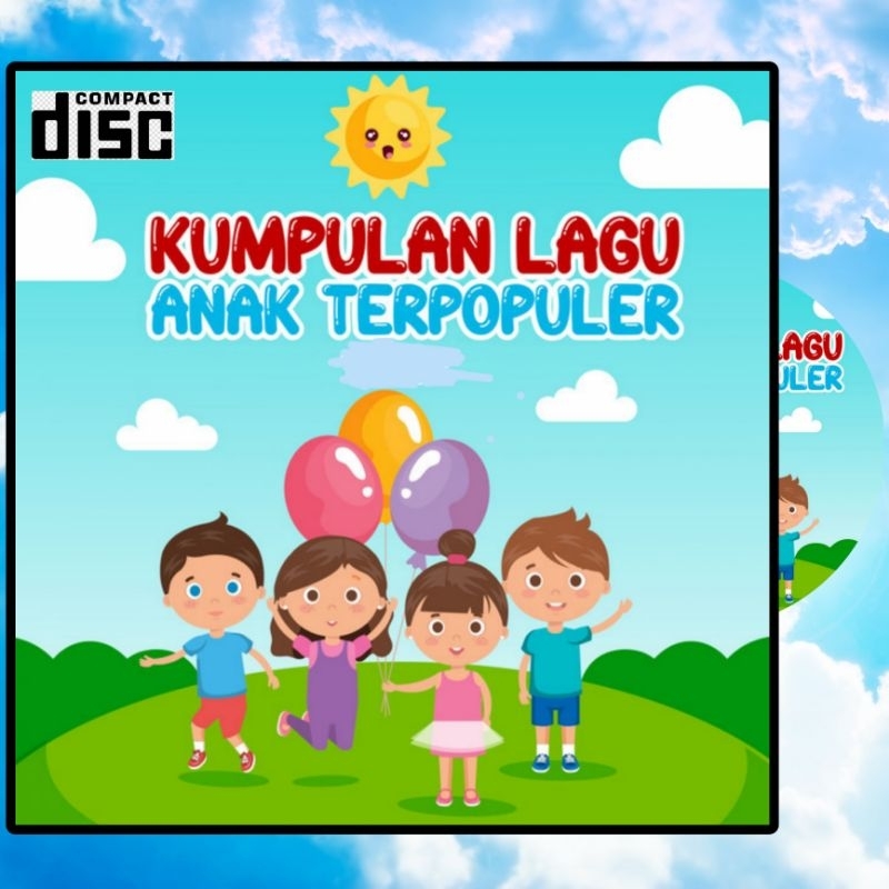Kaset CD Lagu Anak Anak Terpopuler Terlaris Sepanjang Masa - CD Kompilasi Lagu Anak Anak - CD Mobil 
