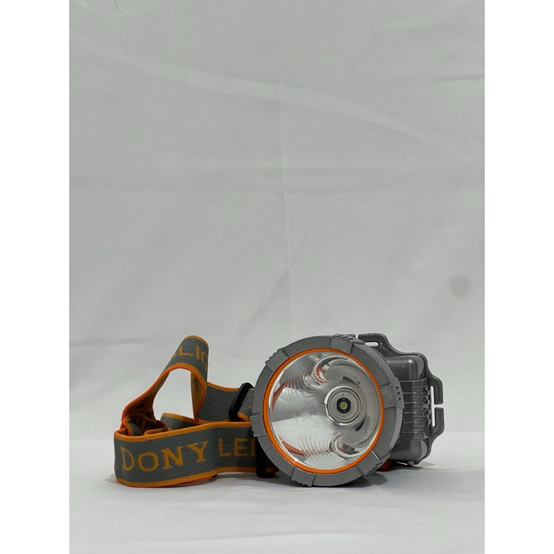 Senter kepala Dony KL503 Lampu Kepala Terang Karet Original