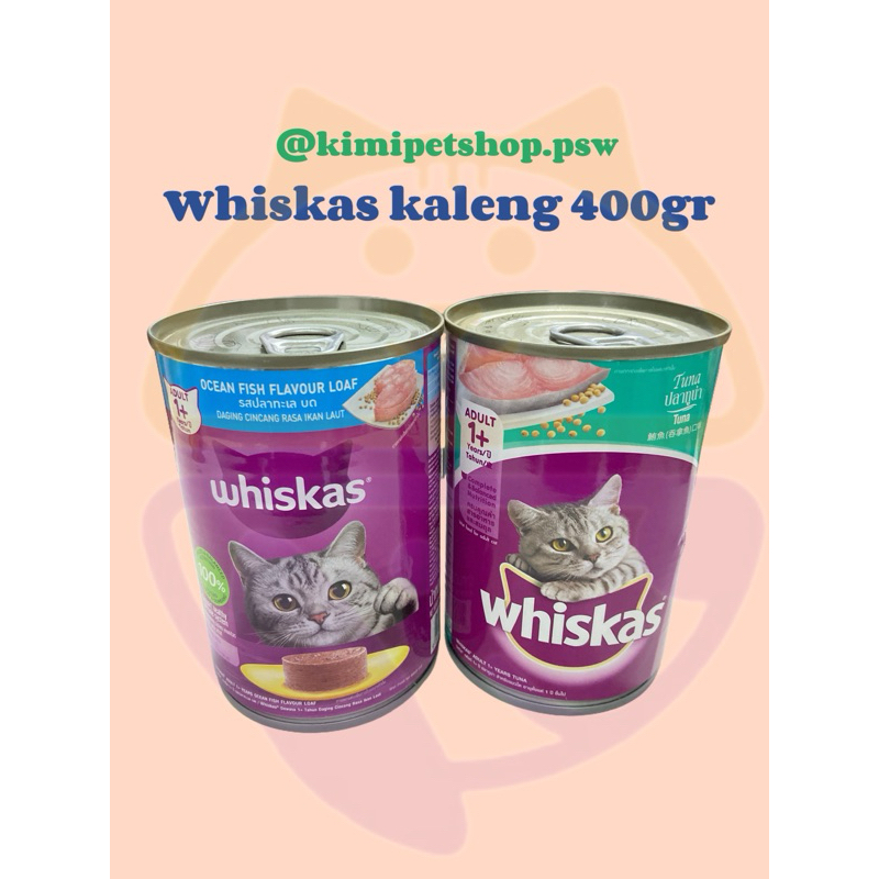 Whiskas Kaleng Adult 400gr