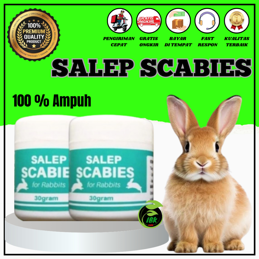 SALEP SCABIES OBAT JAMUR KELINCI SUPER AMPUH INBEKEN