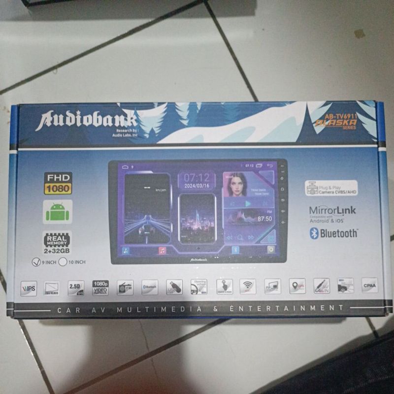 Android mobil Audio bank 2/32
