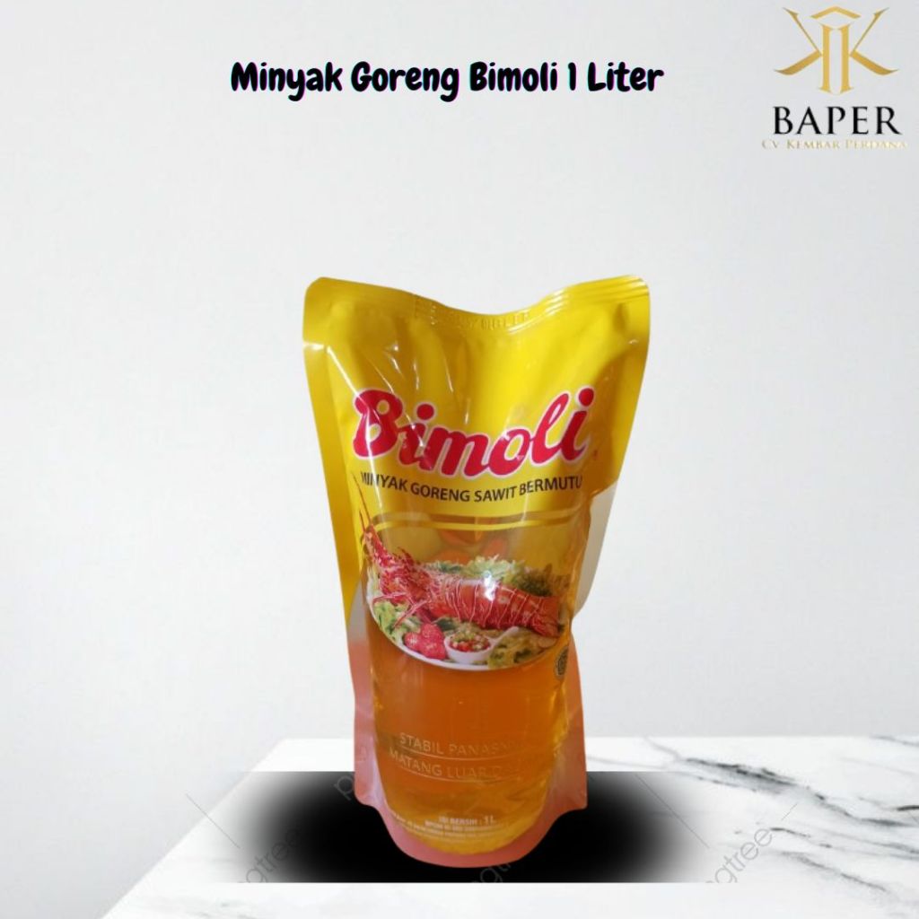 

Minyak Goreng Bimoli 1 Liter / Minyak Goreng / Minyak / Bimoli / Minyak Goreng Sawit